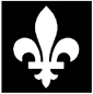 Fleur-de-lys du drapeau du Québec