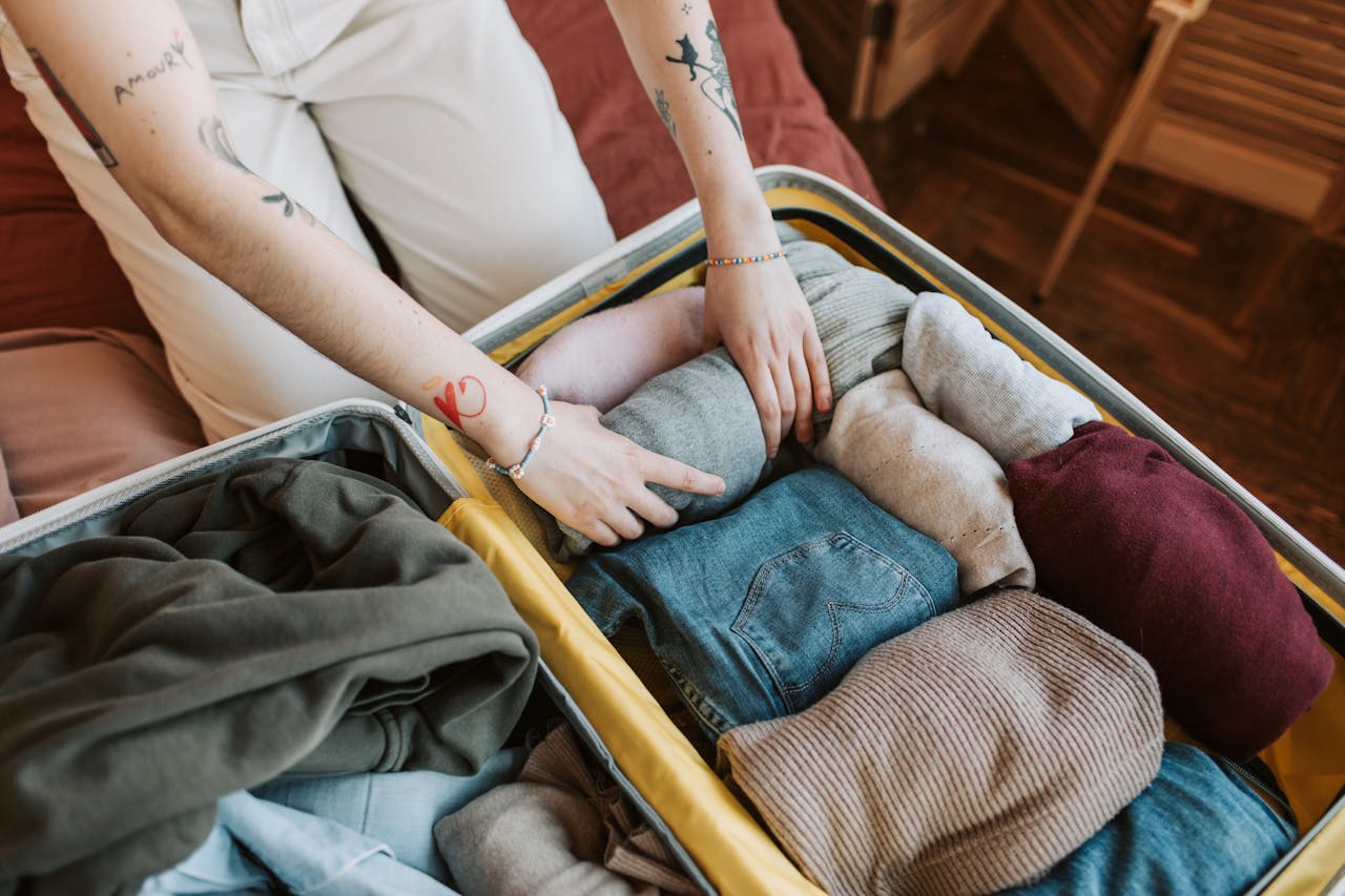 view of a luggage